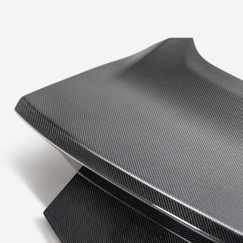 Ford Mustang Decklid - Anderson Composites - Type-AO Double Sided Carbon Fiber - `24-`27